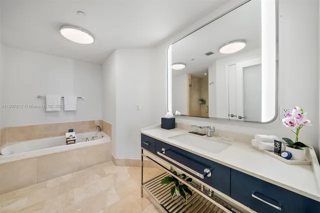 a living room with furniture and view of living room