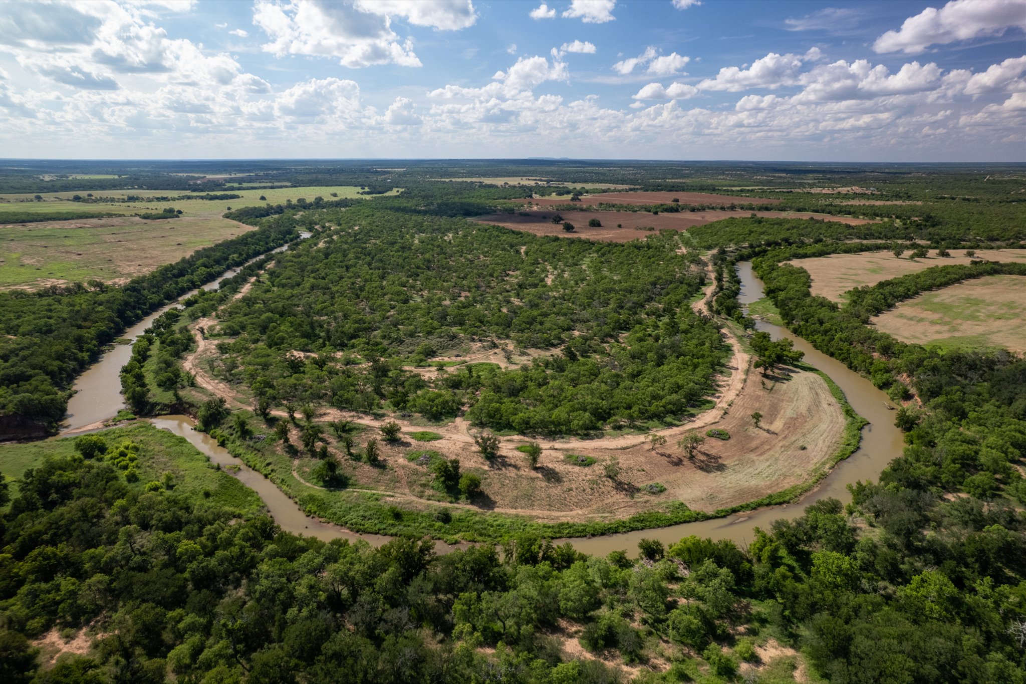 18601 County Road 214 Brookesmith, TX 76827 - Photo 20 of 39 Aerial view of Colorado River