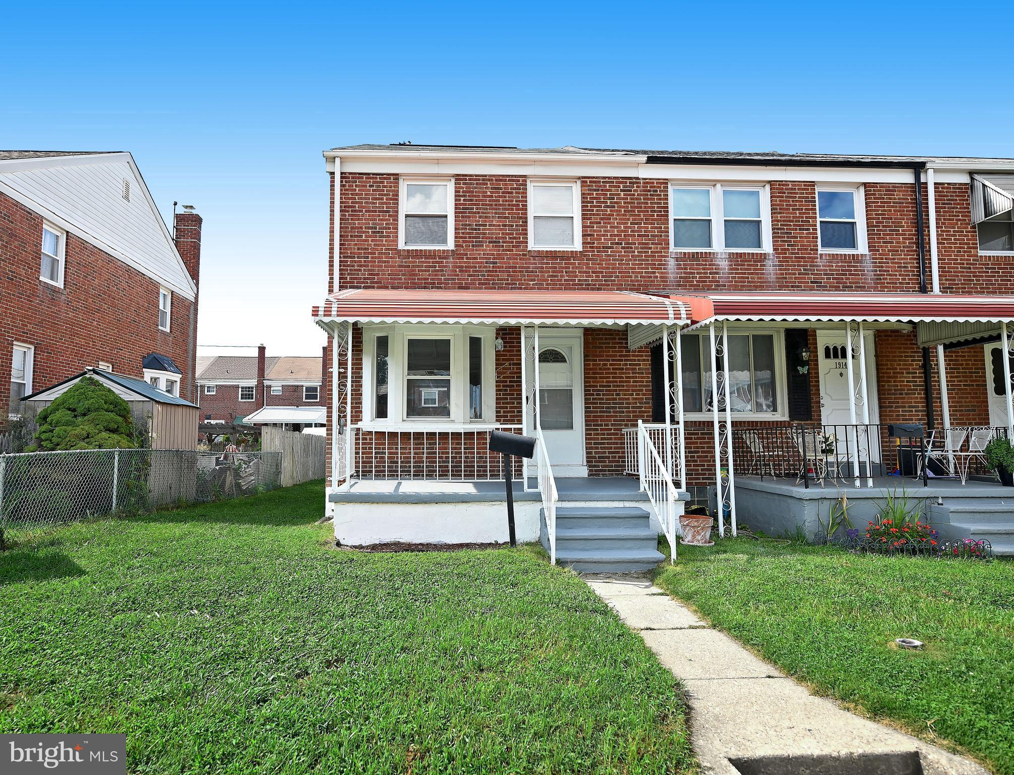 1916 Oxley Road Baltimore, MD 21222 - Photo 1 of 27 FRONT OF HOME