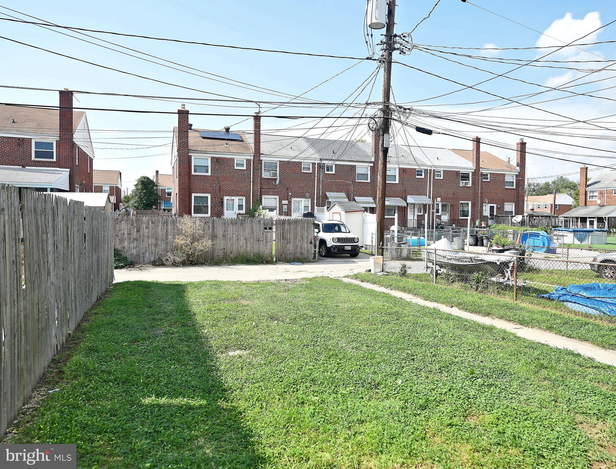 1916 Oxley Road Baltimore, MD 21222 - Photo 27 of 27 DEEP BACK YARD