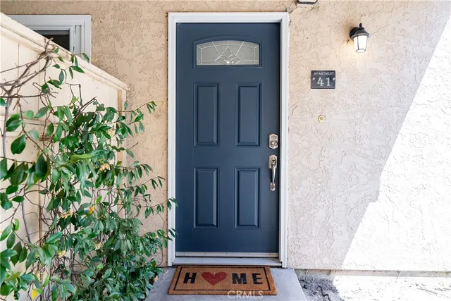 view of front door of house
