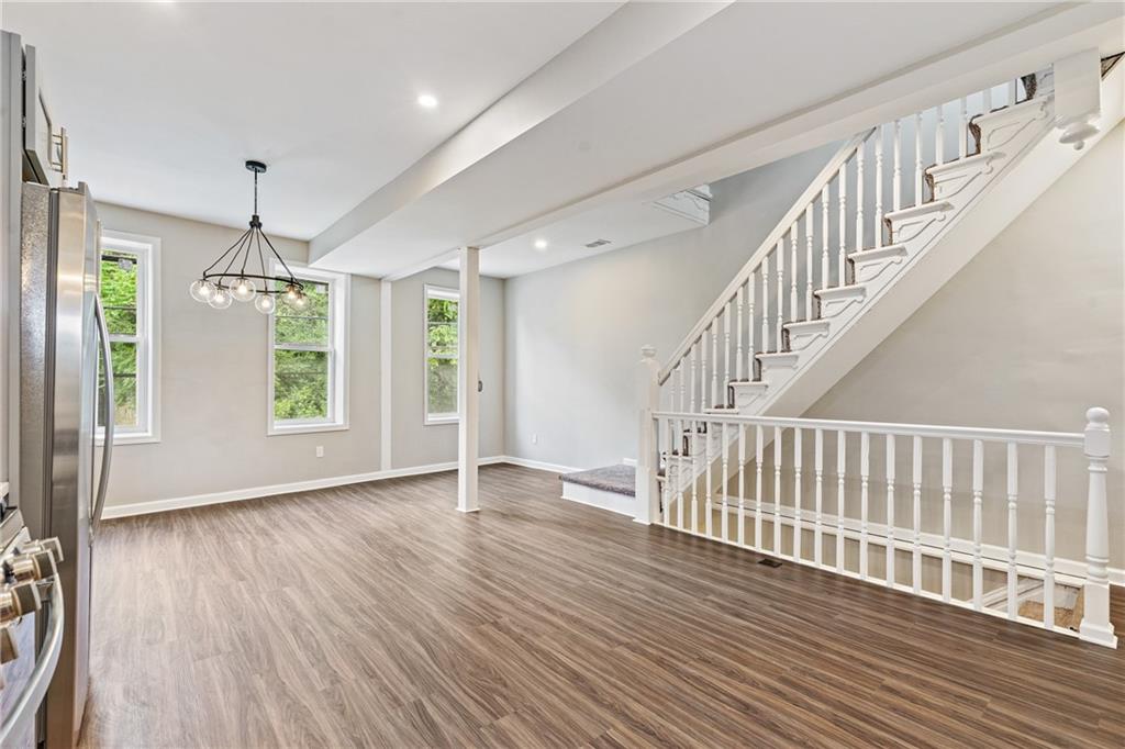 1127 Troy Hill Road Pittsburgh, PA 15212 - Photo 15 of 25 a view of an entryway with wooden floor