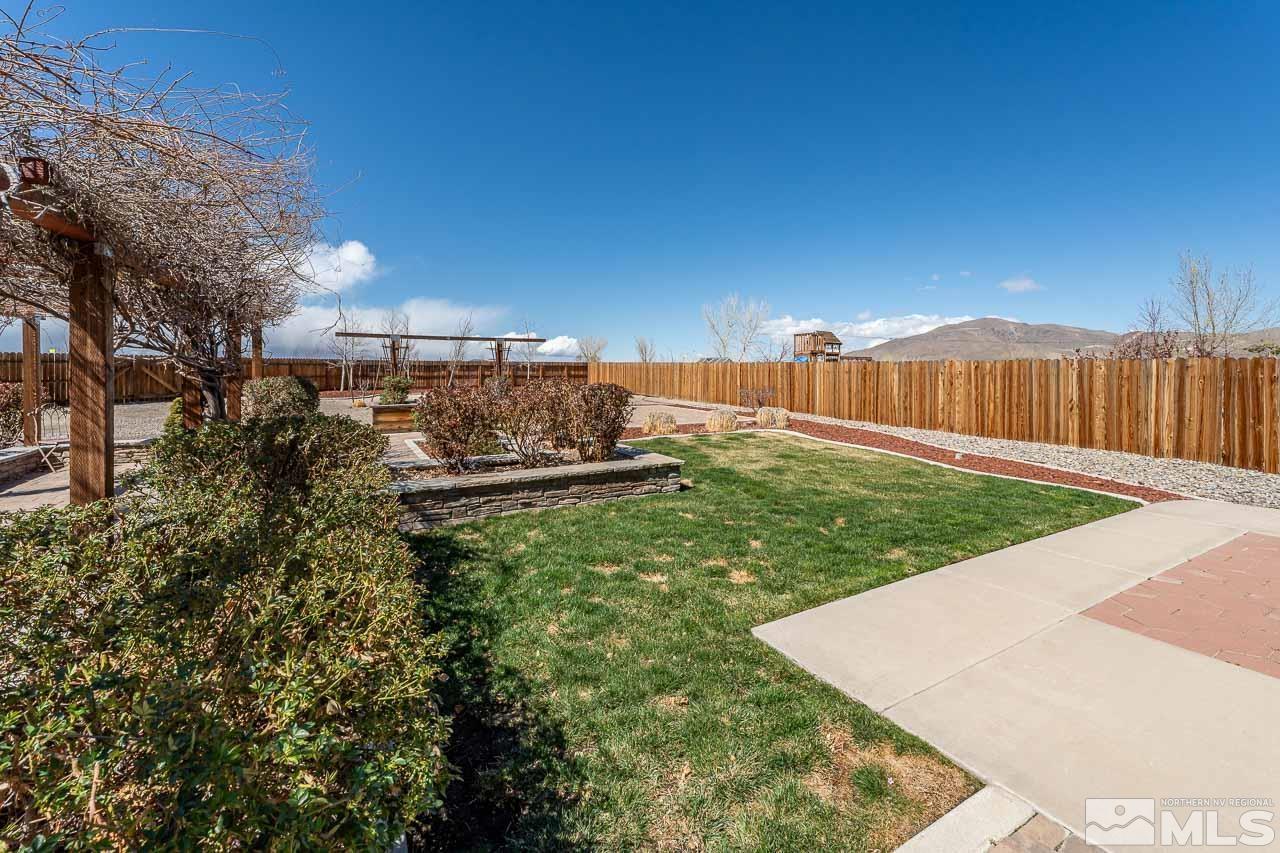 2241 Big Trail Circle Reno, NV 89521 - Photo 29 of 40 a view of a backyard
