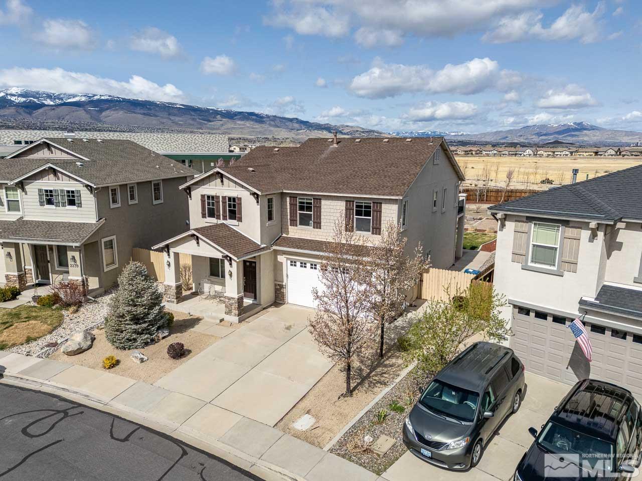 2241 Big Trail Circle Reno, NV 89521 - Photo 34 of 40 front view of a house with many windows
