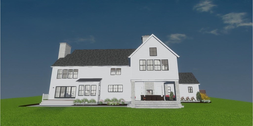 48 Bubbling Brook Road Walpole, MA 02081 - Photo 6 of 14 a front view of a house with a yard