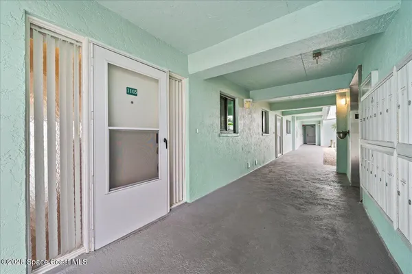 a view of a house with a hallway