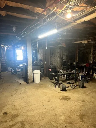 a view of storage and utility room