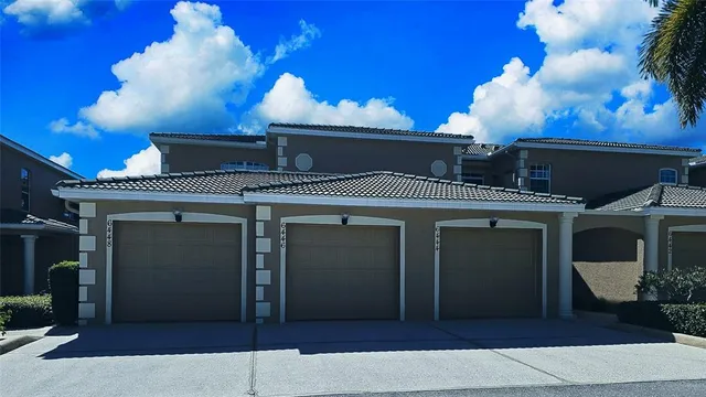 a view of a house with a door