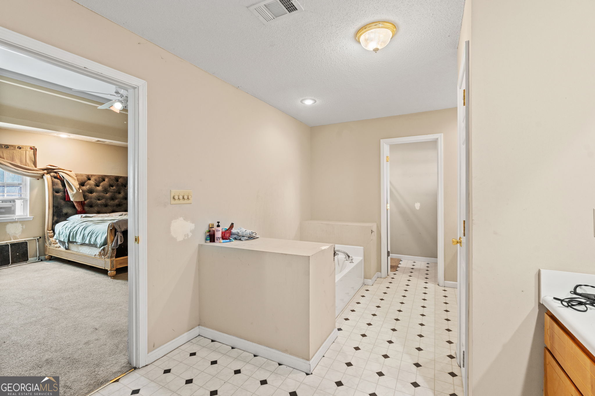 1525 Taylors Mill Road Fort Valley, GA 31030 - Photo 20 of 26 a view of hallway with walk in closet and wooden floor