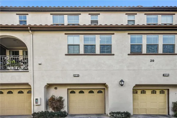 a front view of a building