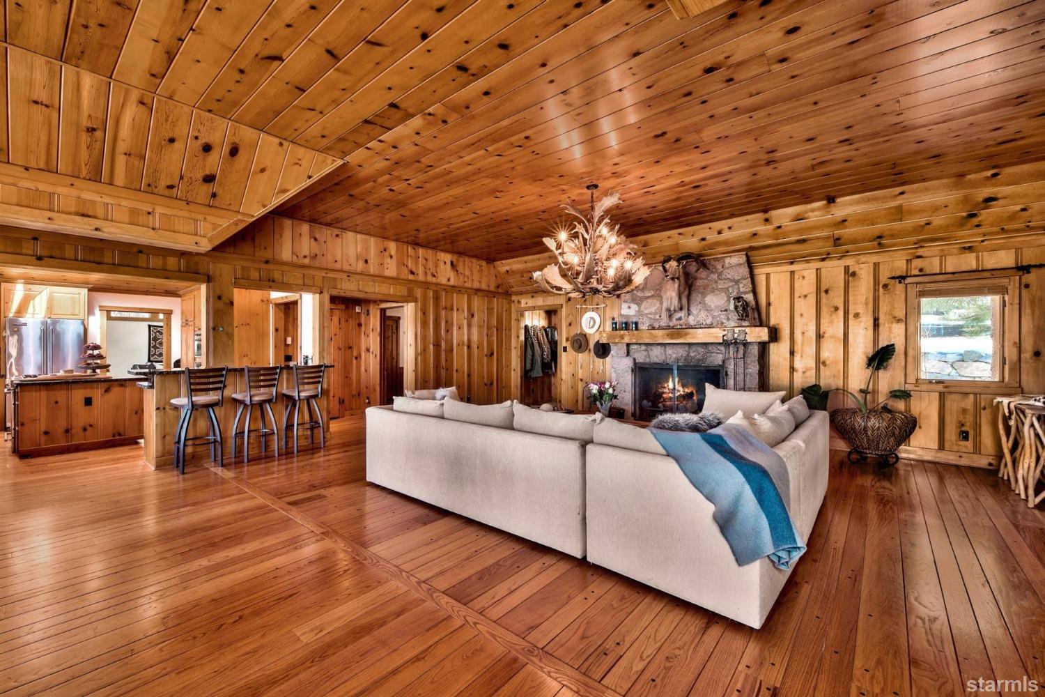 1472 Flowers Glenbrook, NV 89413 - Photo 14 of 25 a living room with furniture and wooden floors