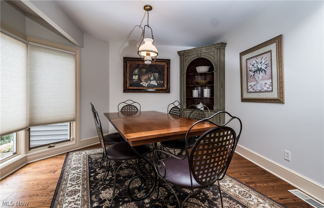 1415 Harbor Drive Northwest Canton, OH 44708 - Photo 12 of 46 Casual Dining area featuring hardwood / wood-style floors