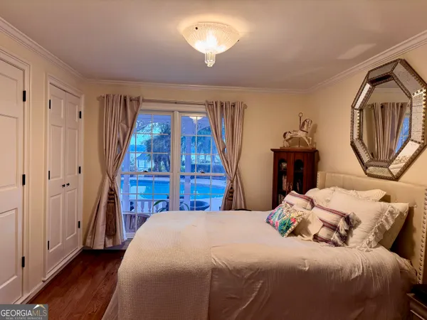 a view of a balcony