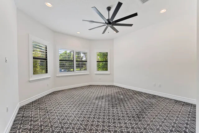 a view of empty room