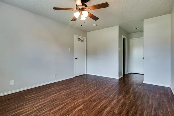 wooden floor in an empty room