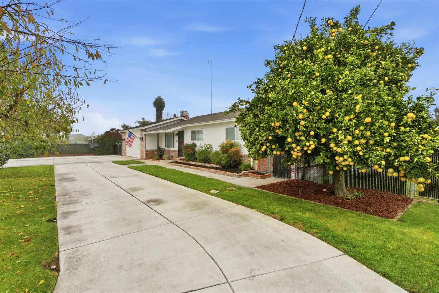 15581 French Camp Road Ripon, CA 95366 - Photo 4 of 54 a view of a house with a yard