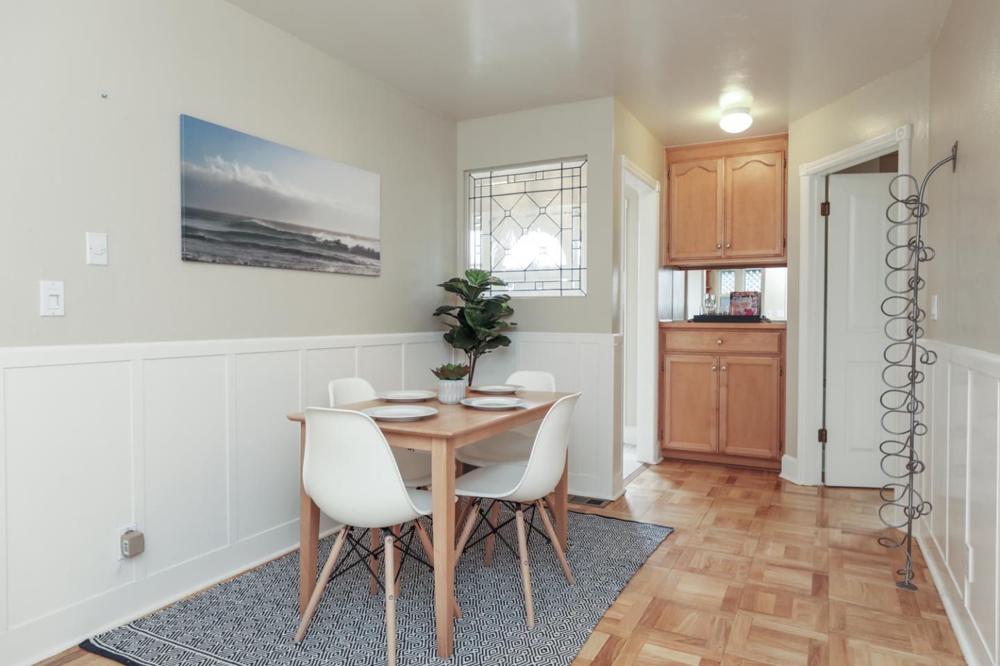 111 Fairview Avenue Capitola, CA 95010 - Photo 11 of 29 a view of a dining room with furniture and window