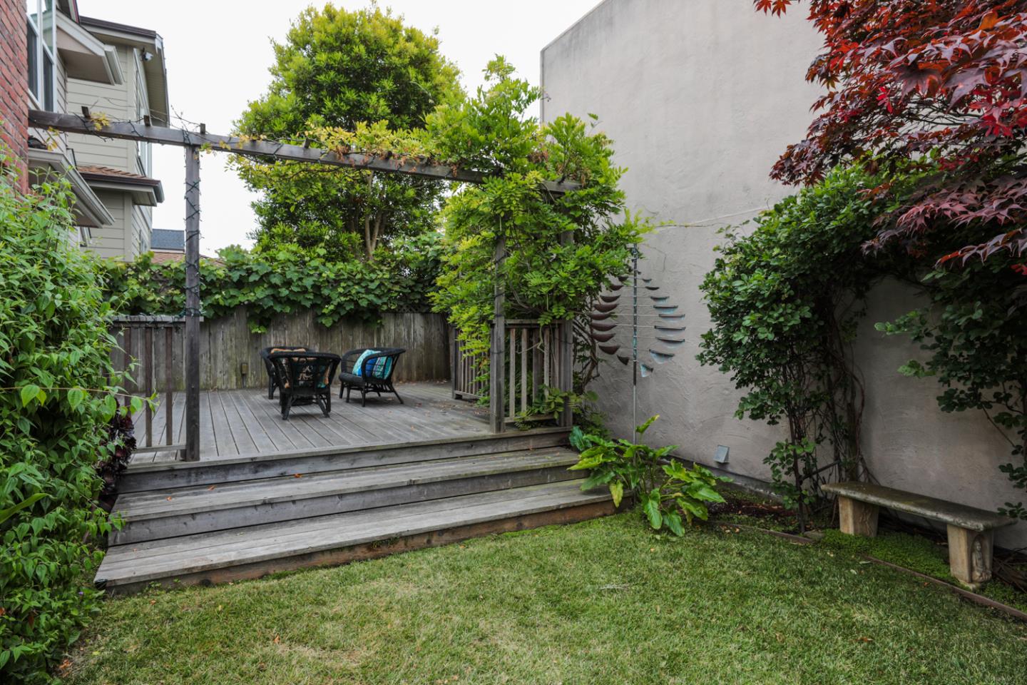 111 Fairview Avenue Capitola, CA 95010 - Photo 22 of 29 a view of garden with patio