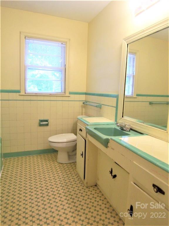 4529 Fallston Road Lawndale, NC 28090 - Photo 20 of 38 a bathroom with a toilet a sink and a window