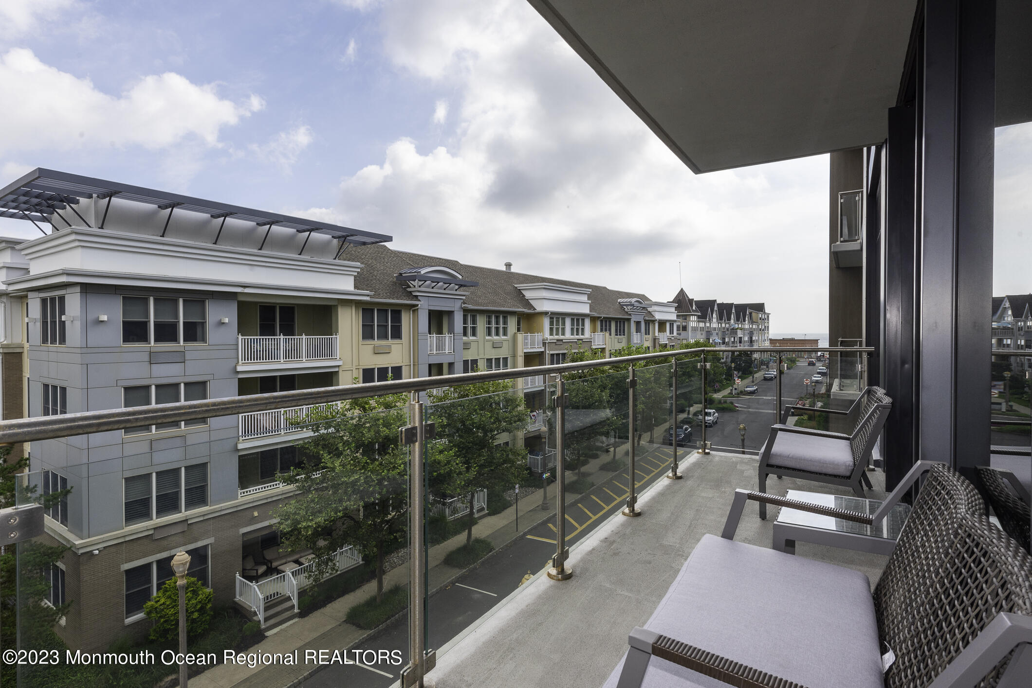 30 Melrose Terrace, Unit 301(WINTER RENTAL) Long Branch, NJ 07740 - Photo 19 of 37 a view of roof deck with patio