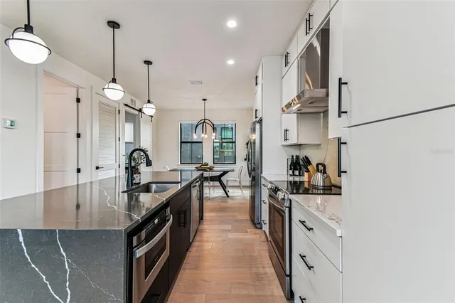 a table with a vase and a vase on it with a dining table