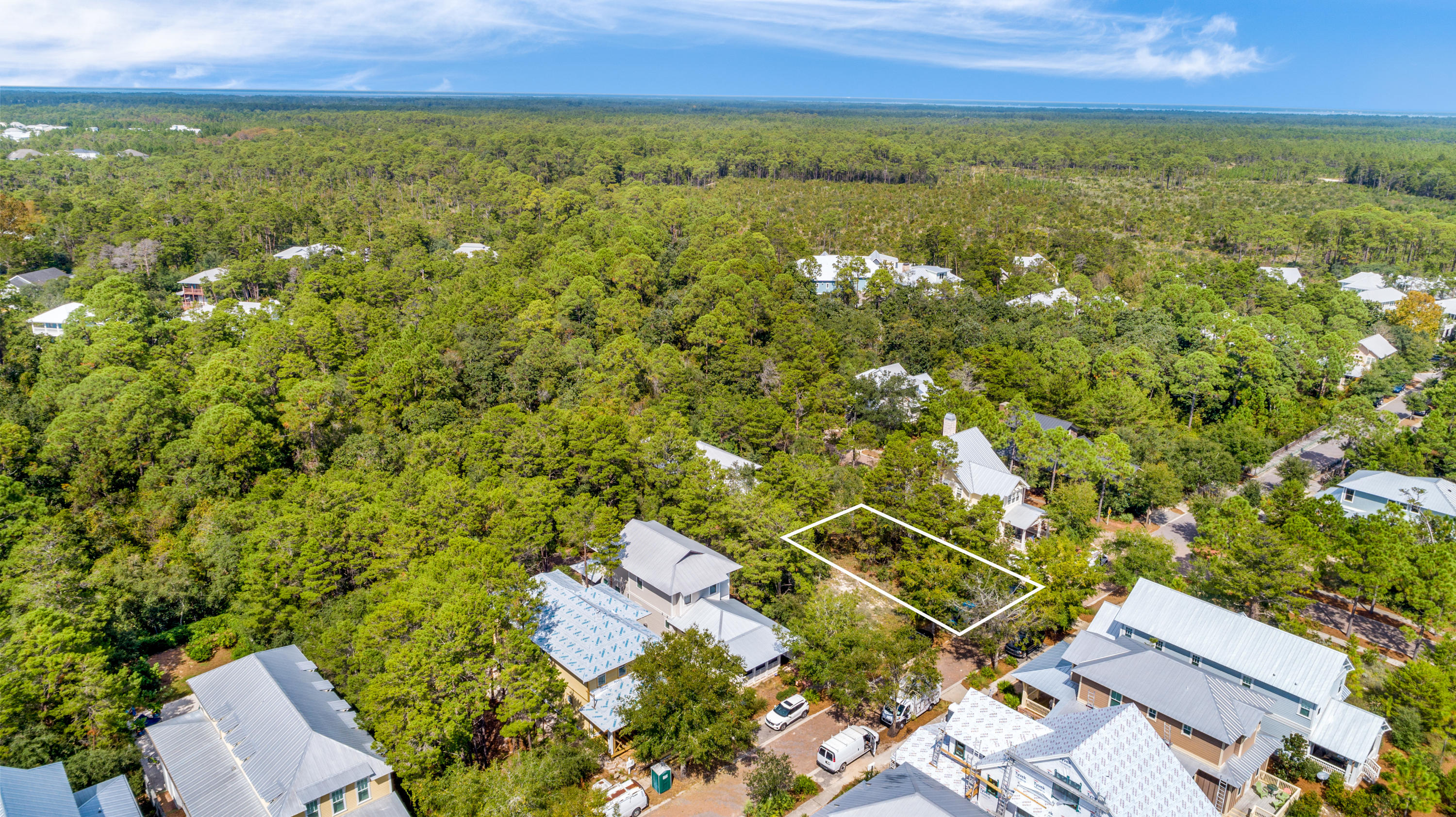Lot 21 West Okeechobee Santa Rosa Beach Santa Rosa Beach, FL 32459 - Photo 5 of 37 a view of a large yard