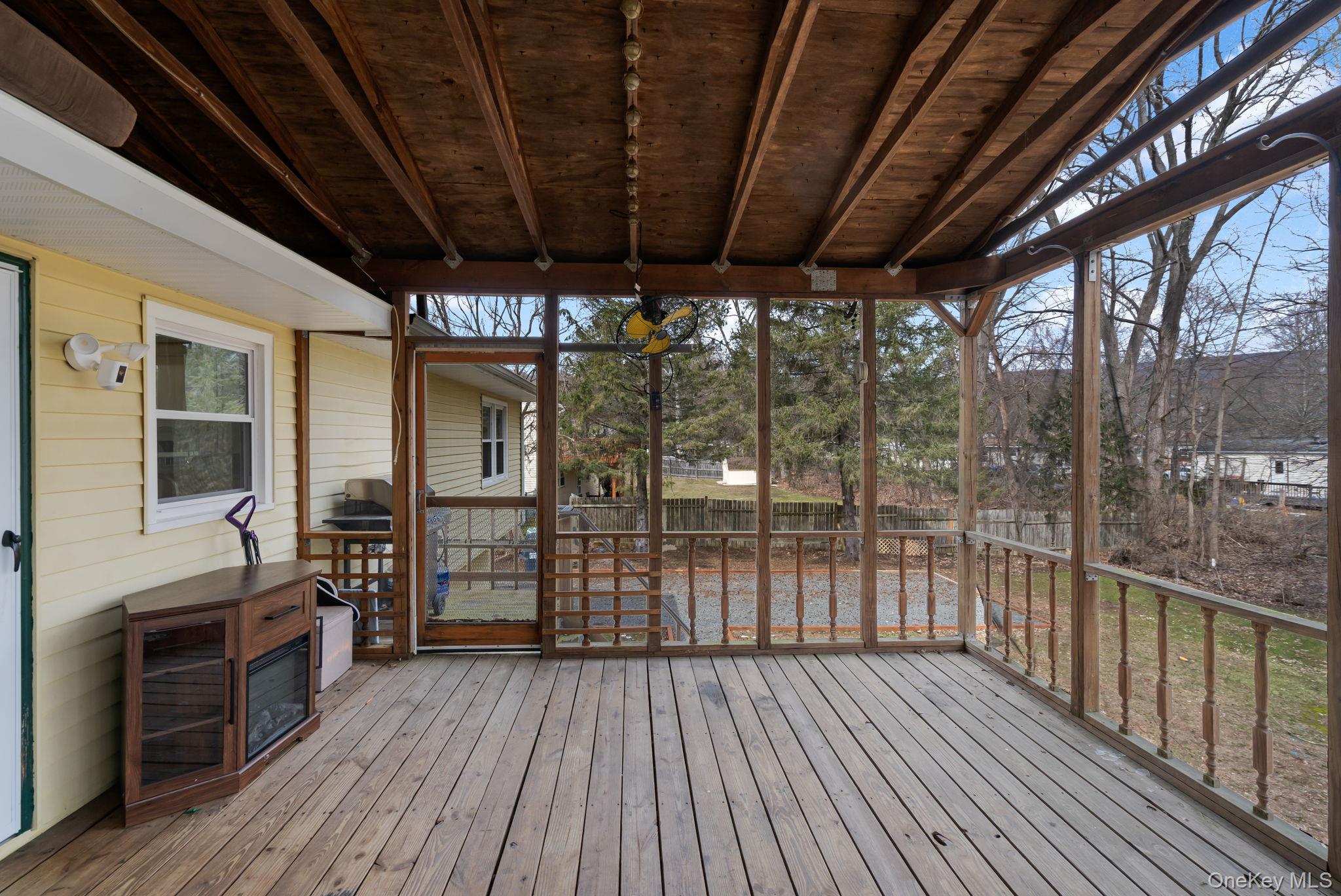 41 Rutledge Avenue Highland Mills, NY 10930 - Photo 23 of 25 Fully screened in large deck