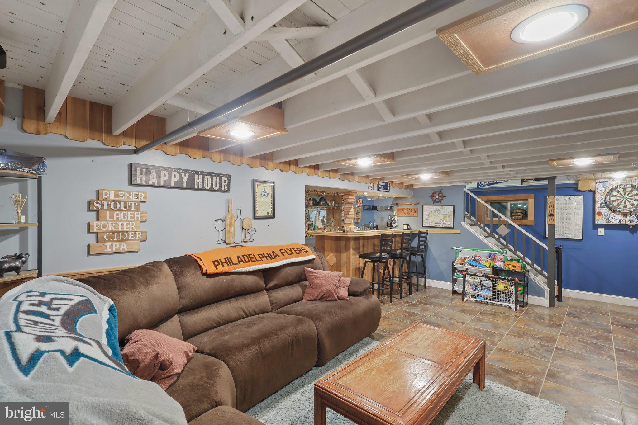 19 Madison Road Willow Grove, PA 19090 - Photo 25 of 31 Cozy basement retreat for gatherings.
