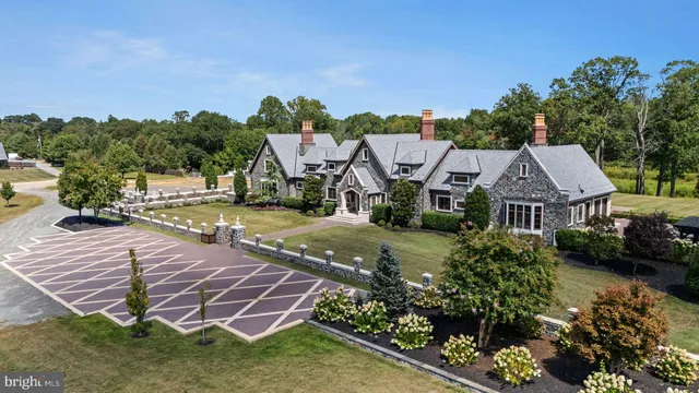 a living room with furniture large windows and a fireplace