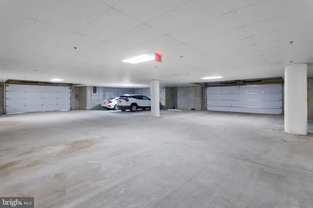 a front view of a building