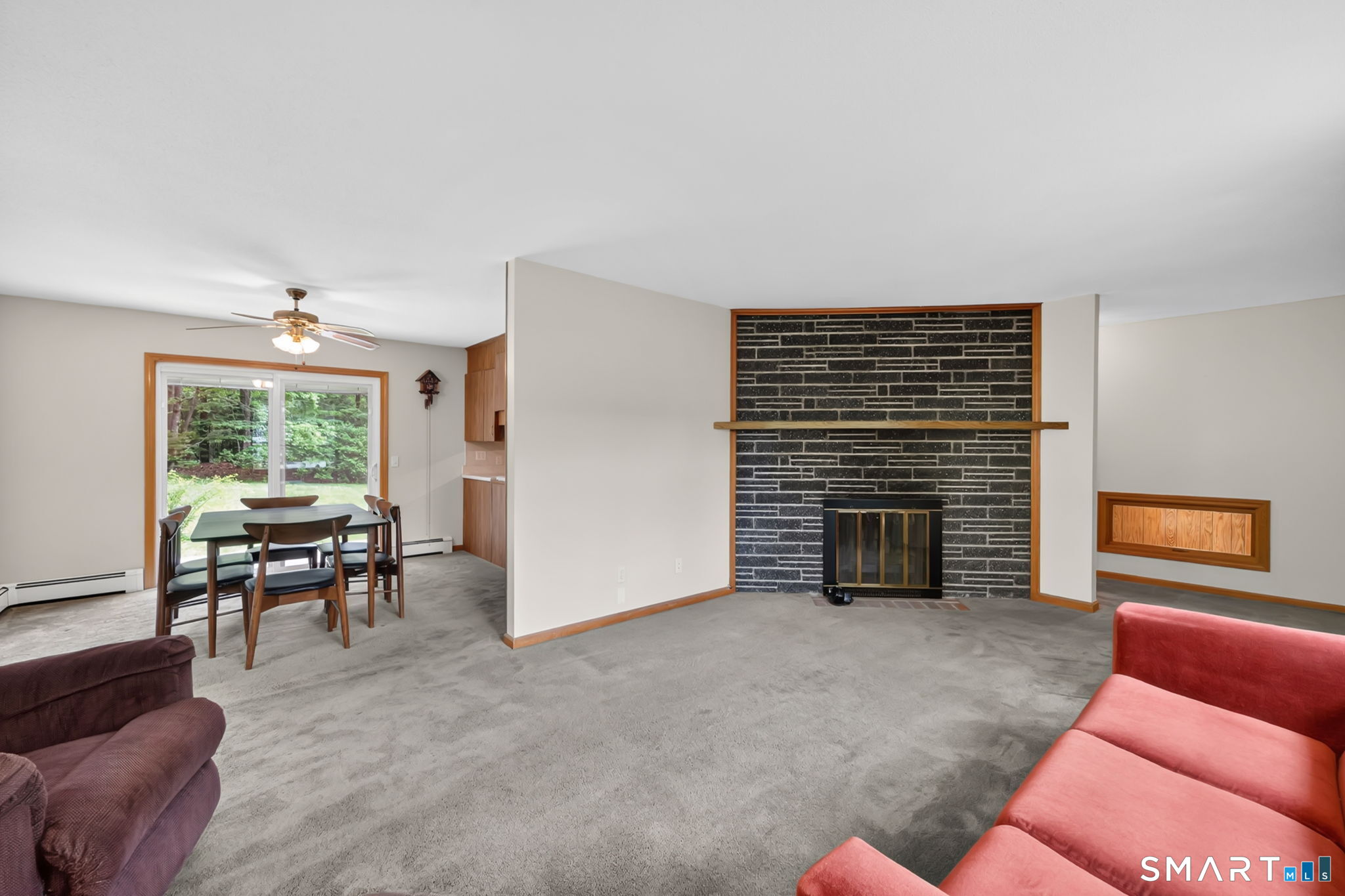 158 Notch Road Granby, CT 06035 - Photo 13 of 40 a view of livingroom with furniture and windows