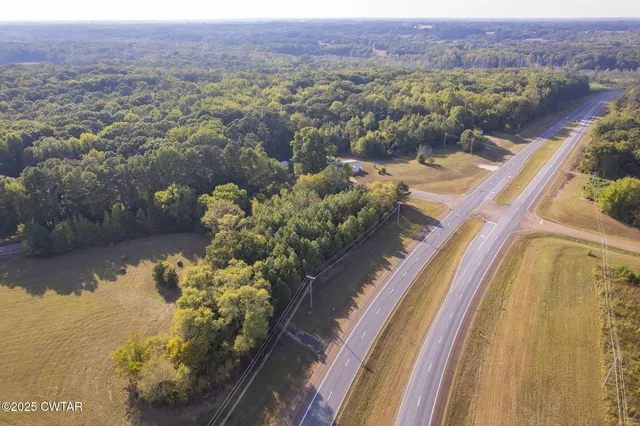 a view of a lake with a mountain in the background