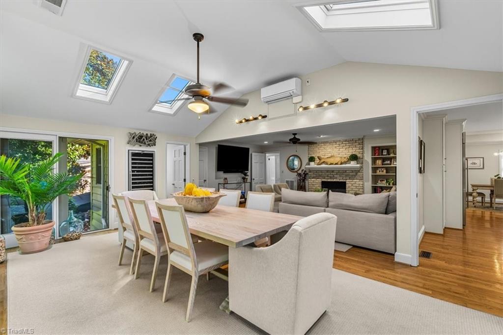 1106 Hammel Road Greensboro, NC 27408 - Photo 16 of 48 Sunroom open to the Den