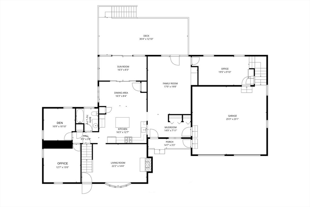 64 Village Street Millis, MA 02054 - Photo 39 of 41 a picture of floor plan
