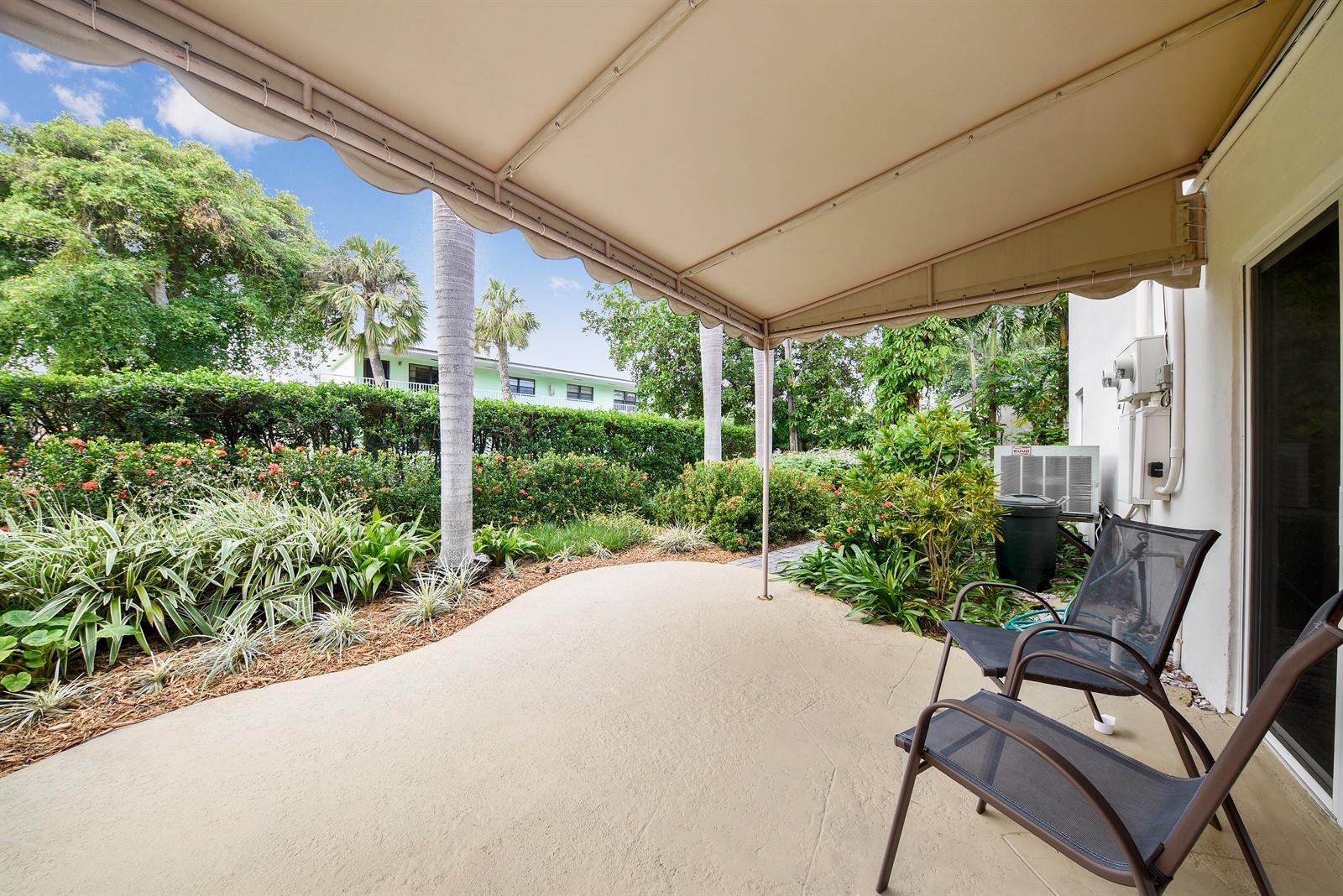 566 David Lane Ocean Ridge, FL 33435 - Photo 13 of 25 Covered Patio