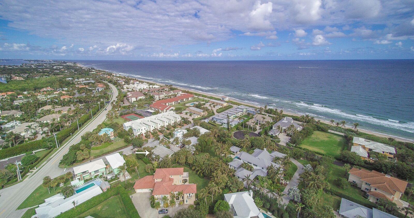566 David Lane Ocean Ridge, FL 33435 - Photo 24 of 25 Aerial View