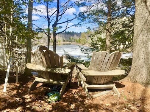144 Halldale Road Montville, ME 04941 - Photo 30 of 32 At pinnacle of land looking at marsh acr