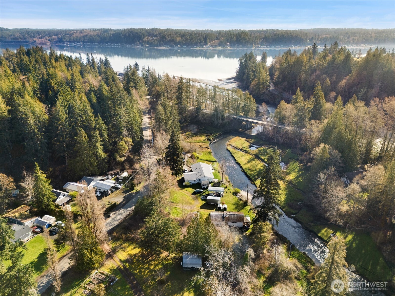 0 East Sherwood Creek Road Allyn, WA 98524 - Photo 20 of 20 a view of lake