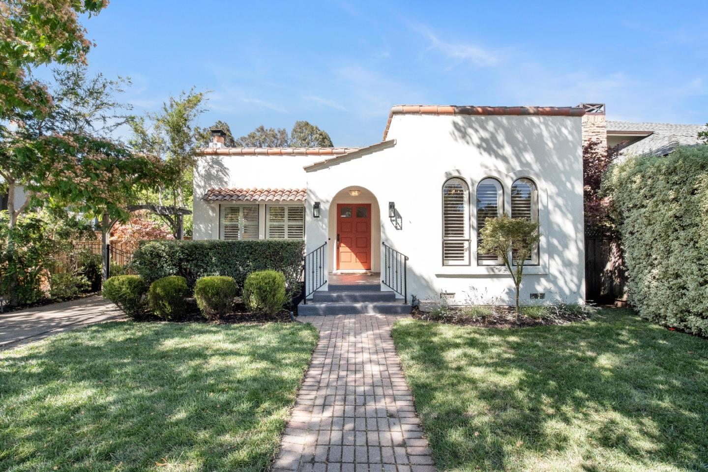 1106 Balboa Avenue Burlingame, CA 94010 - Photo 1 of 27 a front view of a house with a yard