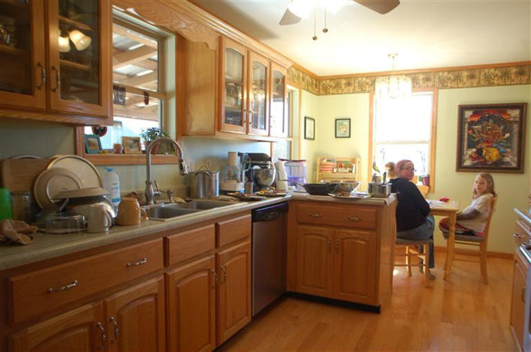 764 Brushy Ridge Road McKee, KY 40447 - Photo 19 of 25 Nice sized oak galley kitchen!