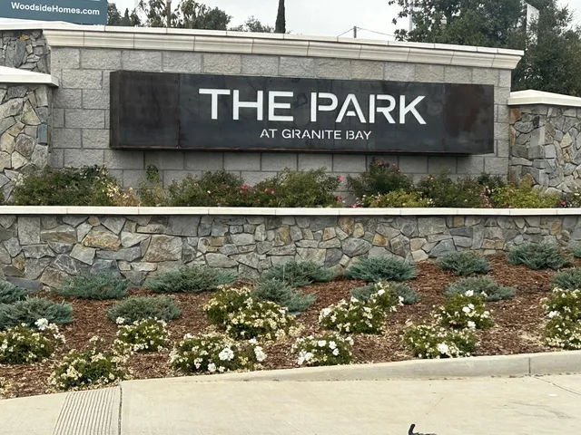 a front view of a building