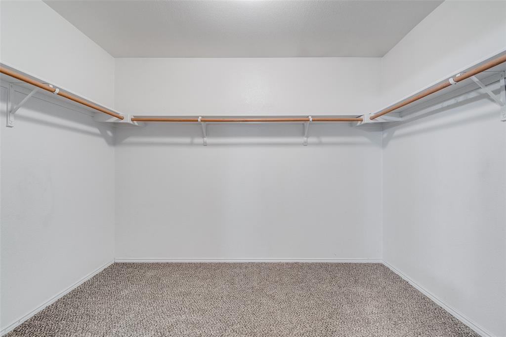 2541 Grand Gulf Road Fort Worth, TX 76123 - Photo 24 of 25 a view of an empty walk in closet