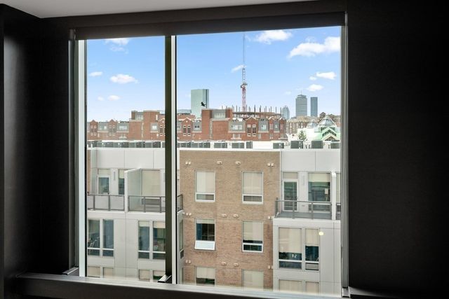 a view of a city from a window