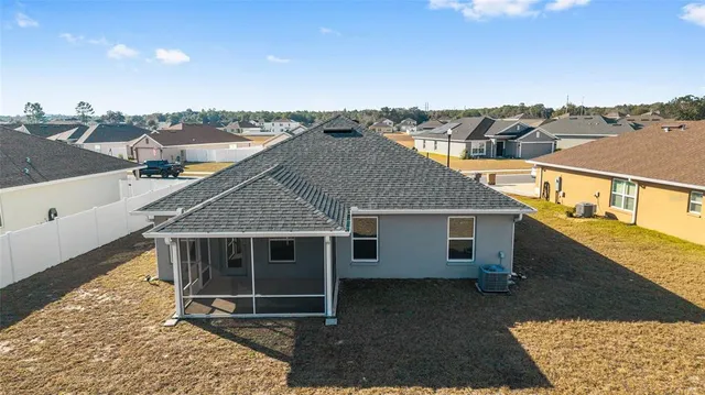 a view of a house with a terrace