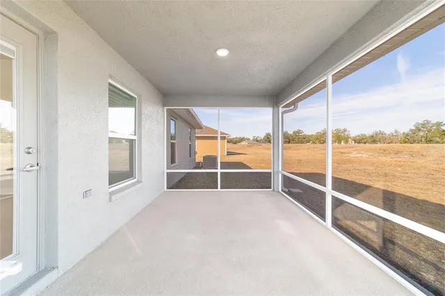 a view of an ocean and beach