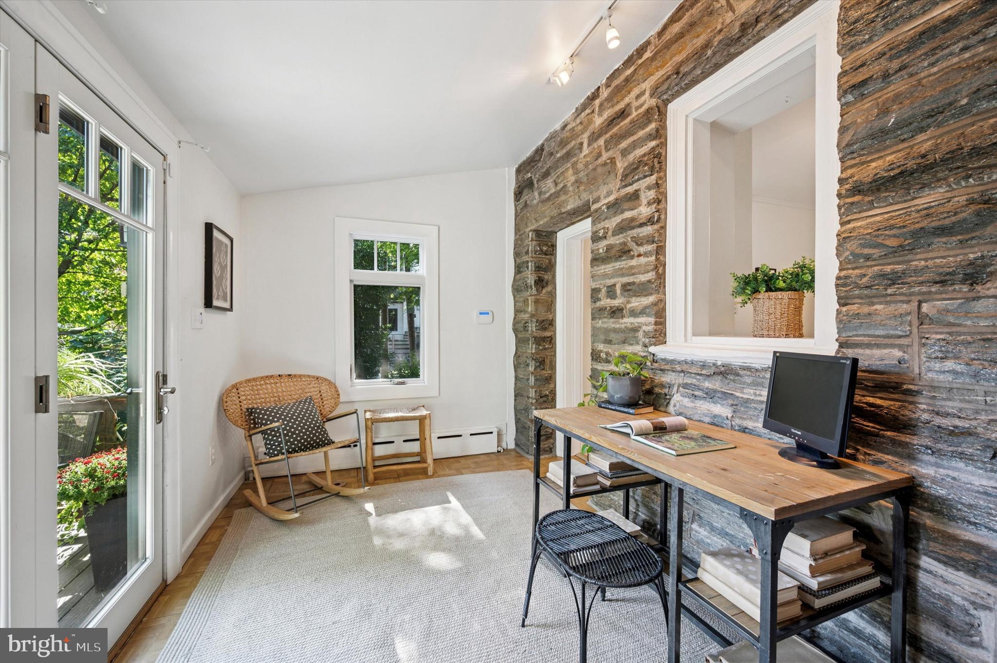 200 East Gravers Lane Philadelphia, PA 19118 - Photo 19 of 57 a workspace with furniture and a window