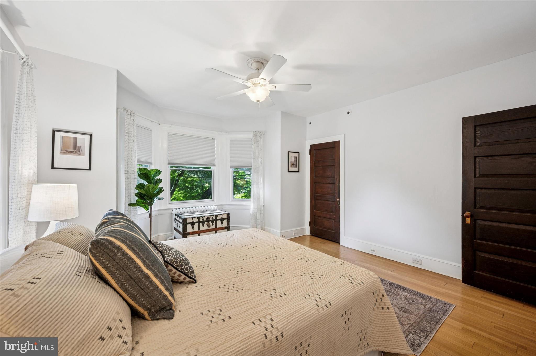 200 East Gravers Lane Philadelphia, PA 19118 - Photo 33 of 57 a bedroom with a bed and a window