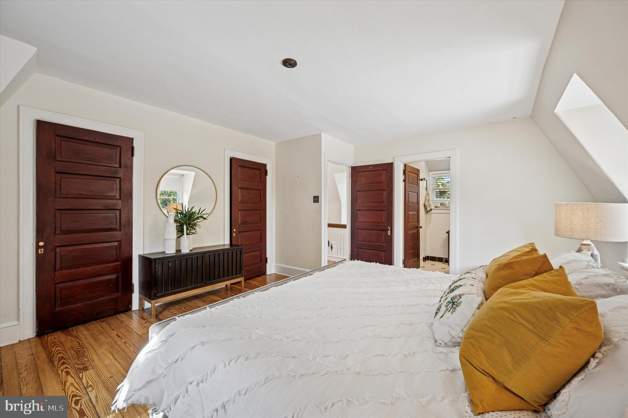 200 East Gravers Lane Philadelphia, PA 19118 - Photo 41 of 57 a bedroom with a bed and a dresser