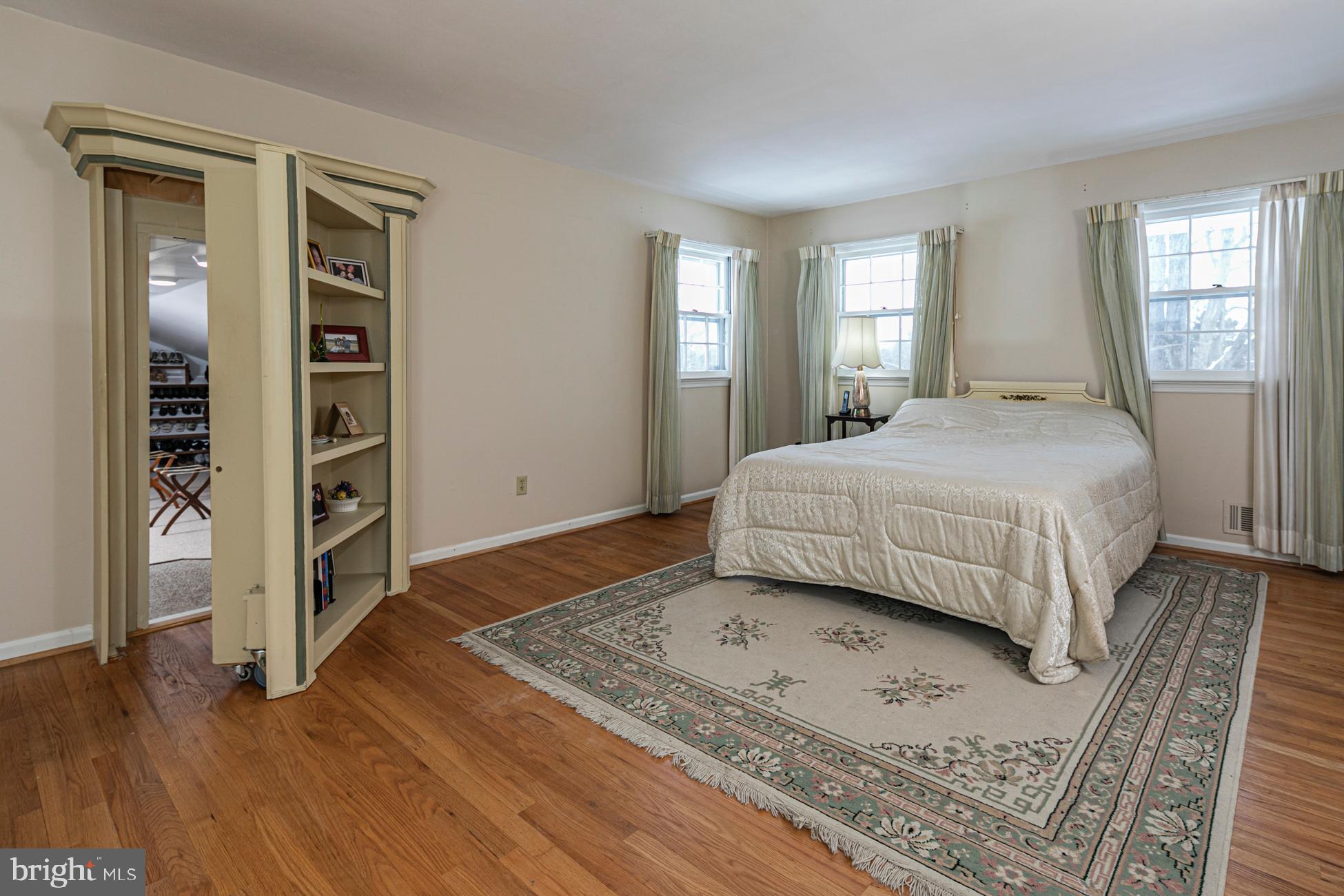 238 Gallup Road Princeton, NJ 08540 - Photo 33 of 44 Primary bedroom with door to "secret" room