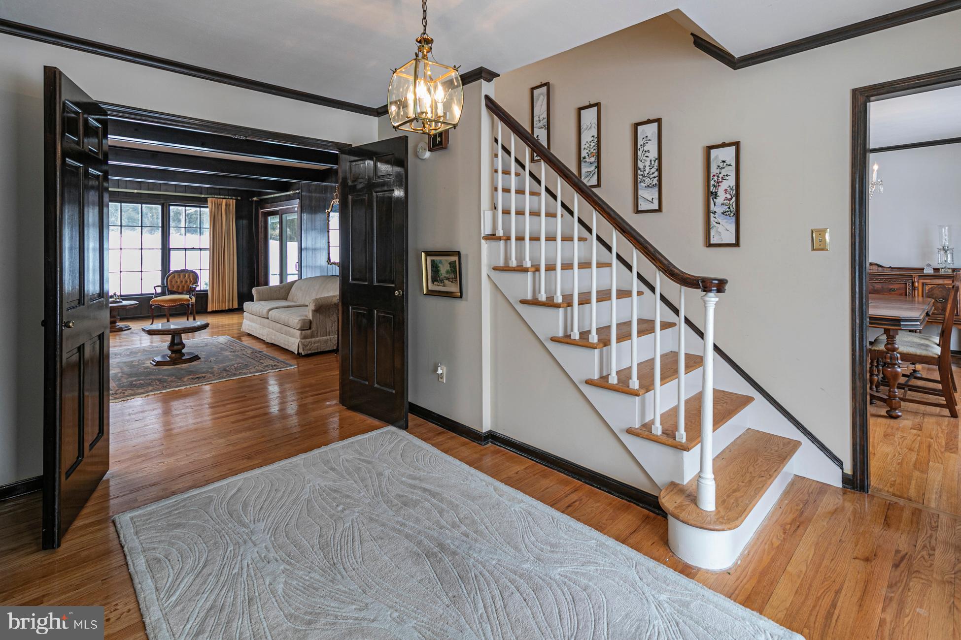 238 Gallup Road Princeton, NJ 08540 - Photo 7 of 44 Foyer with family room beyond